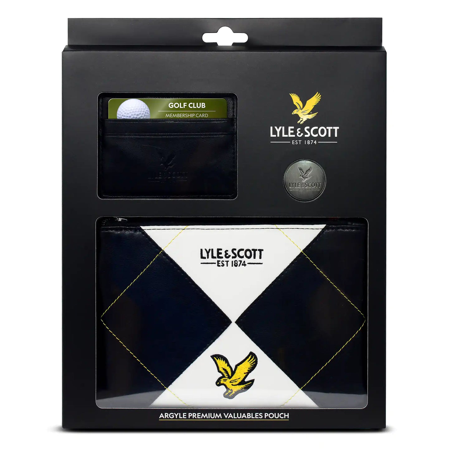Lyle & Scott Argyle Premium Valuables Pouch