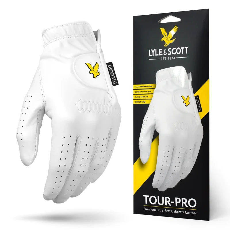 Lyle & Scott Cabretta Leather Golf Glove
