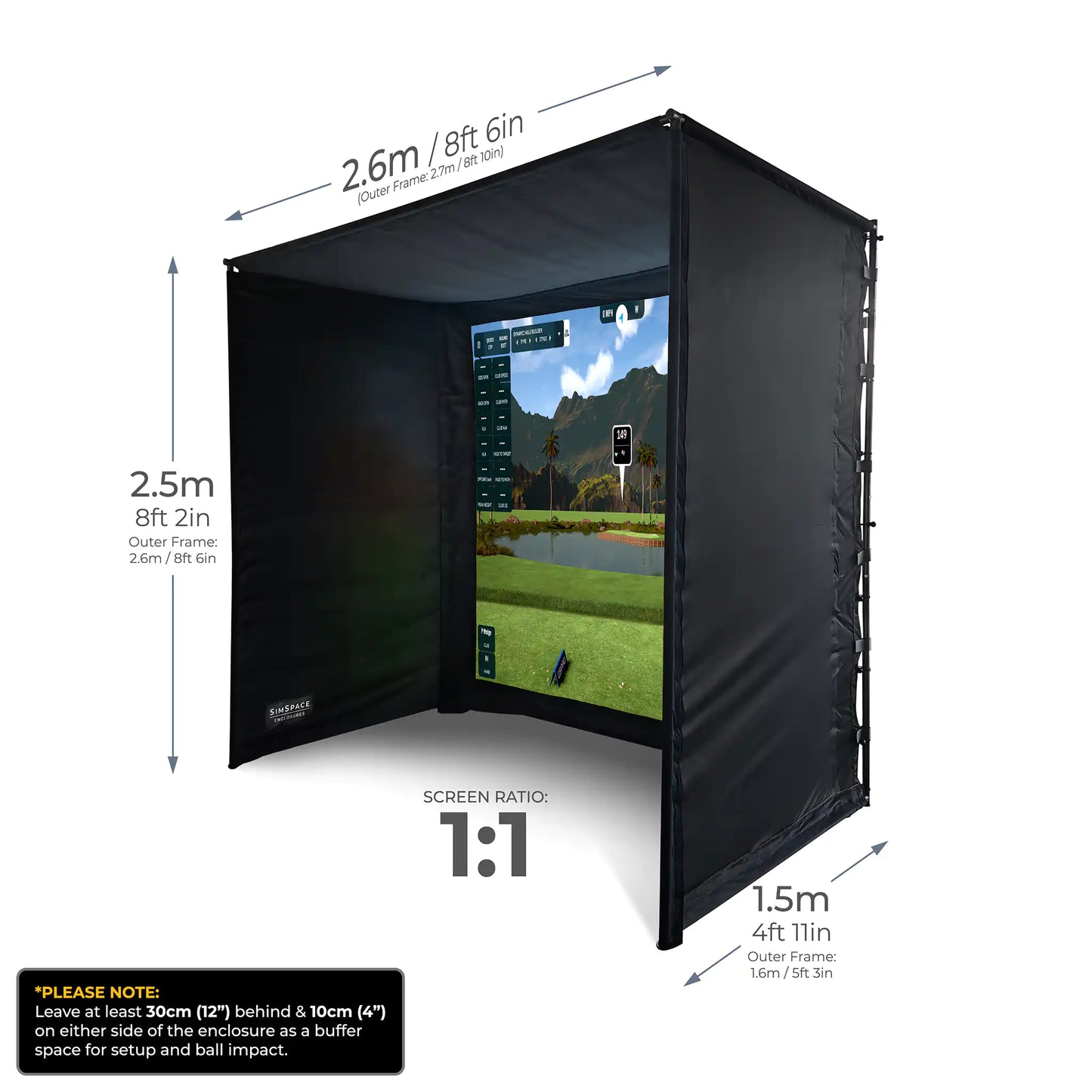 SimSpace Golf Enclosure