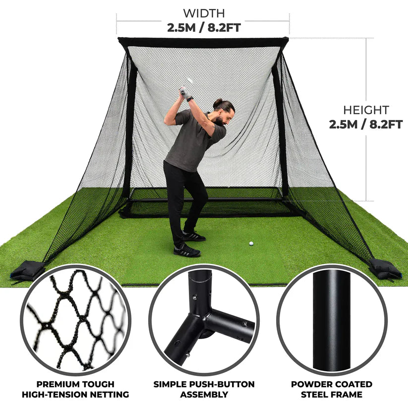 SimSpace Deluxe Practice Net & Impact Screen