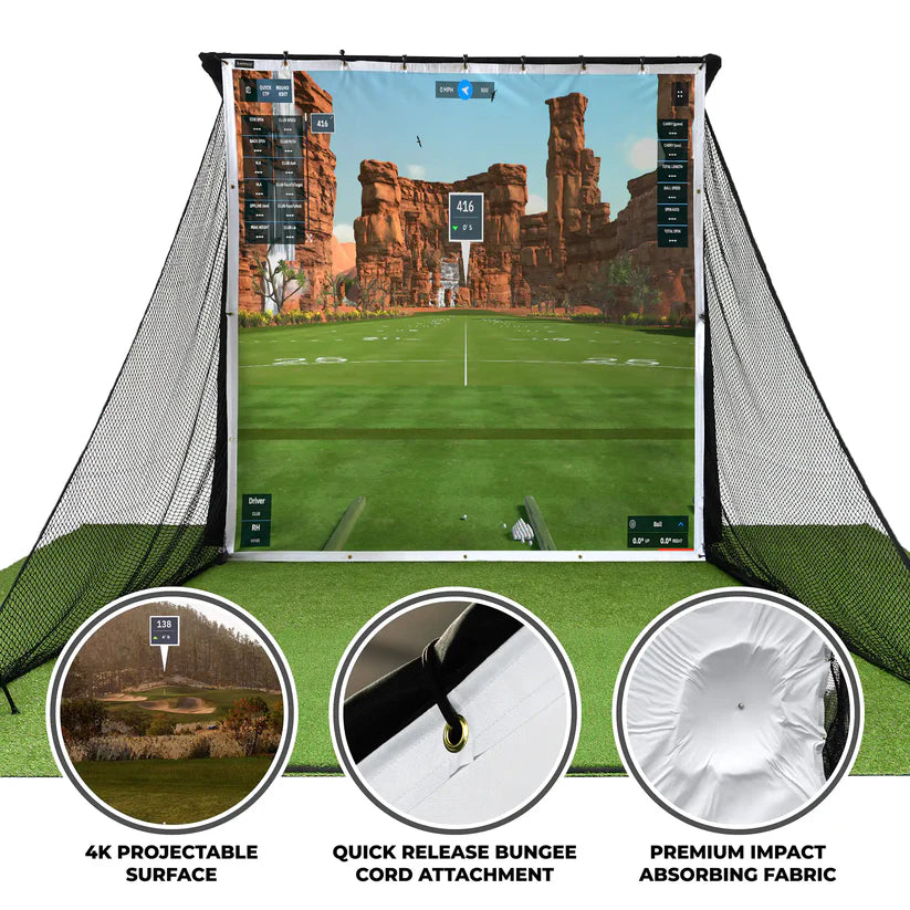 SimSpace Deluxe Practice Net & Impact Screen