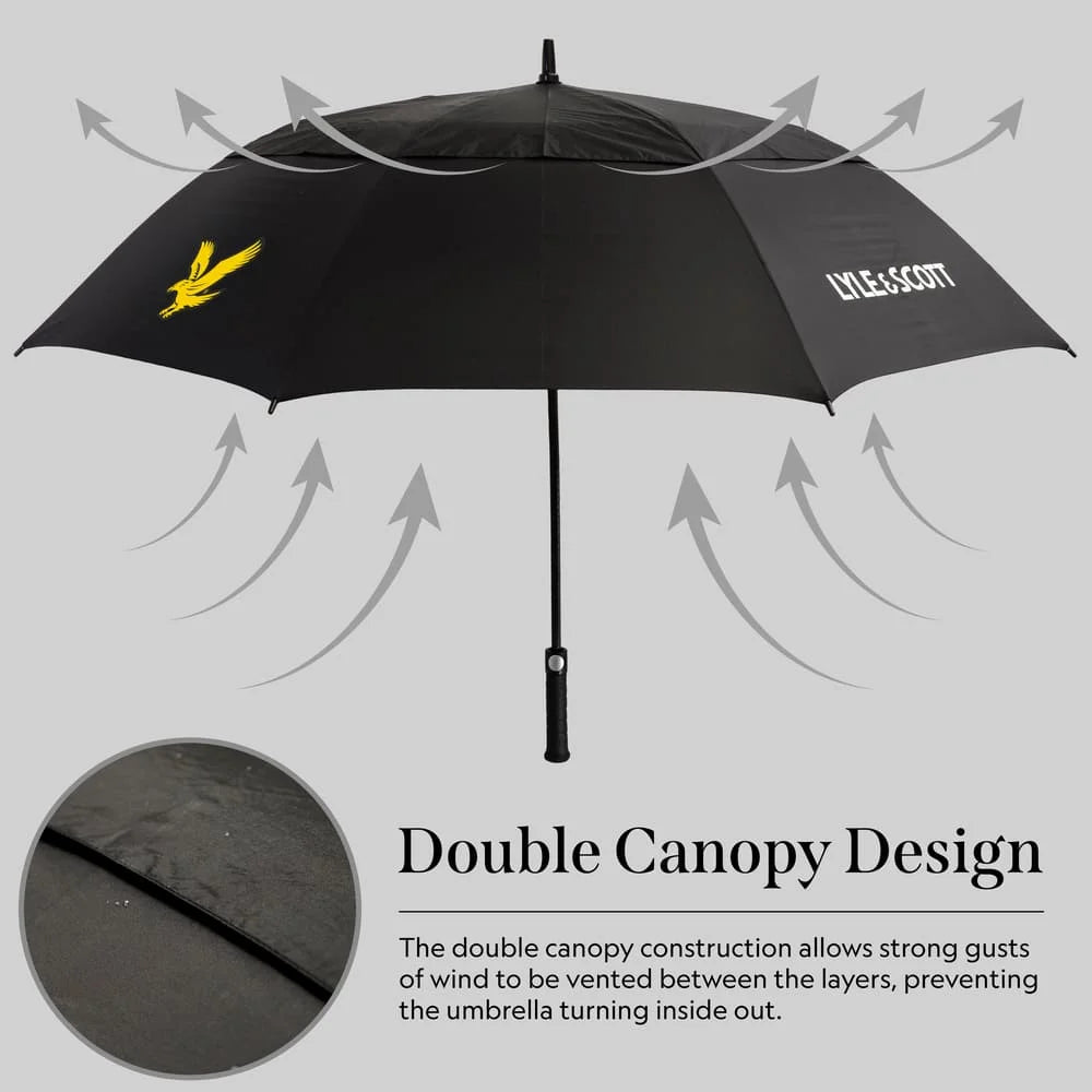 Lyle & Scott 62-Inch Golf Umbrella