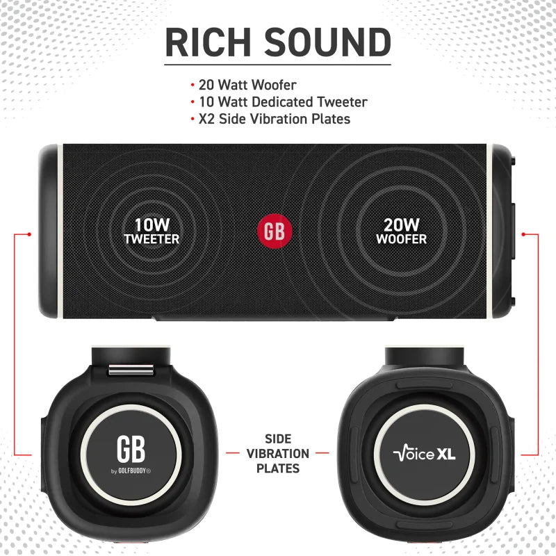 GOLFBUDDY VOICE XL GPS Speaker