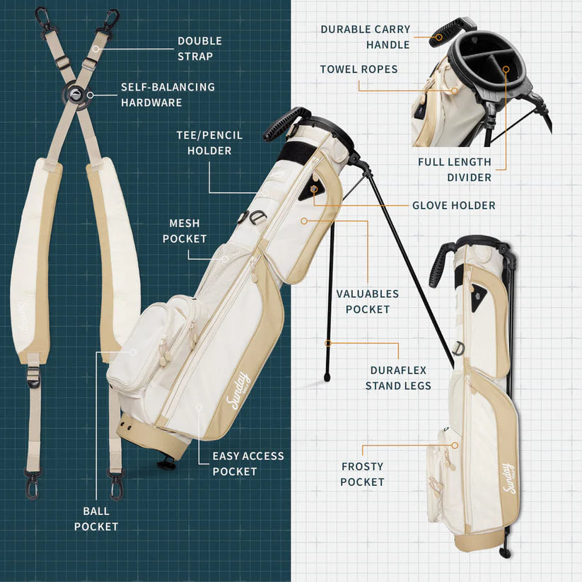 Sunday Golf - Loma XL (Carry Golf Bag)
