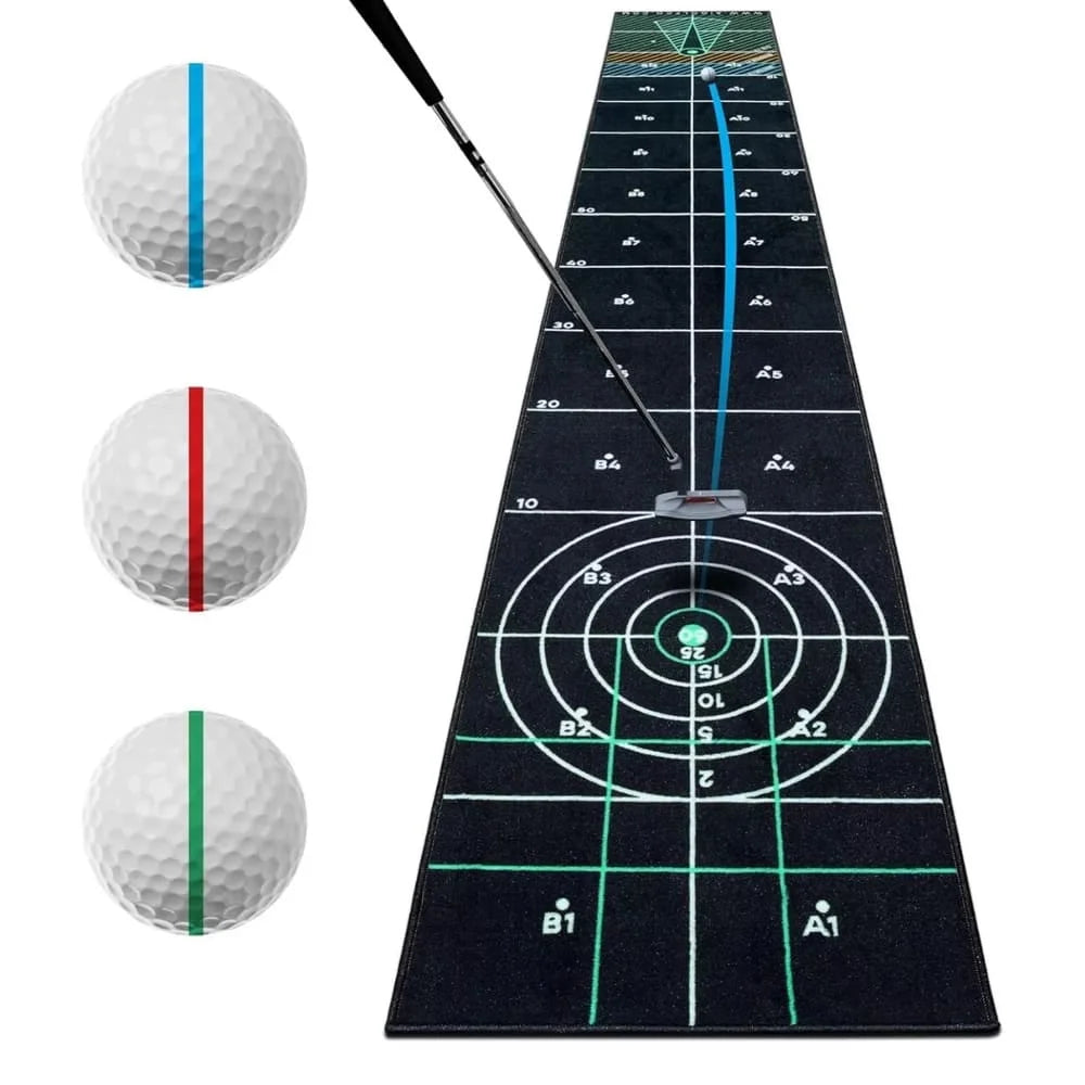 AI Golf Games Putting Mat 14ft