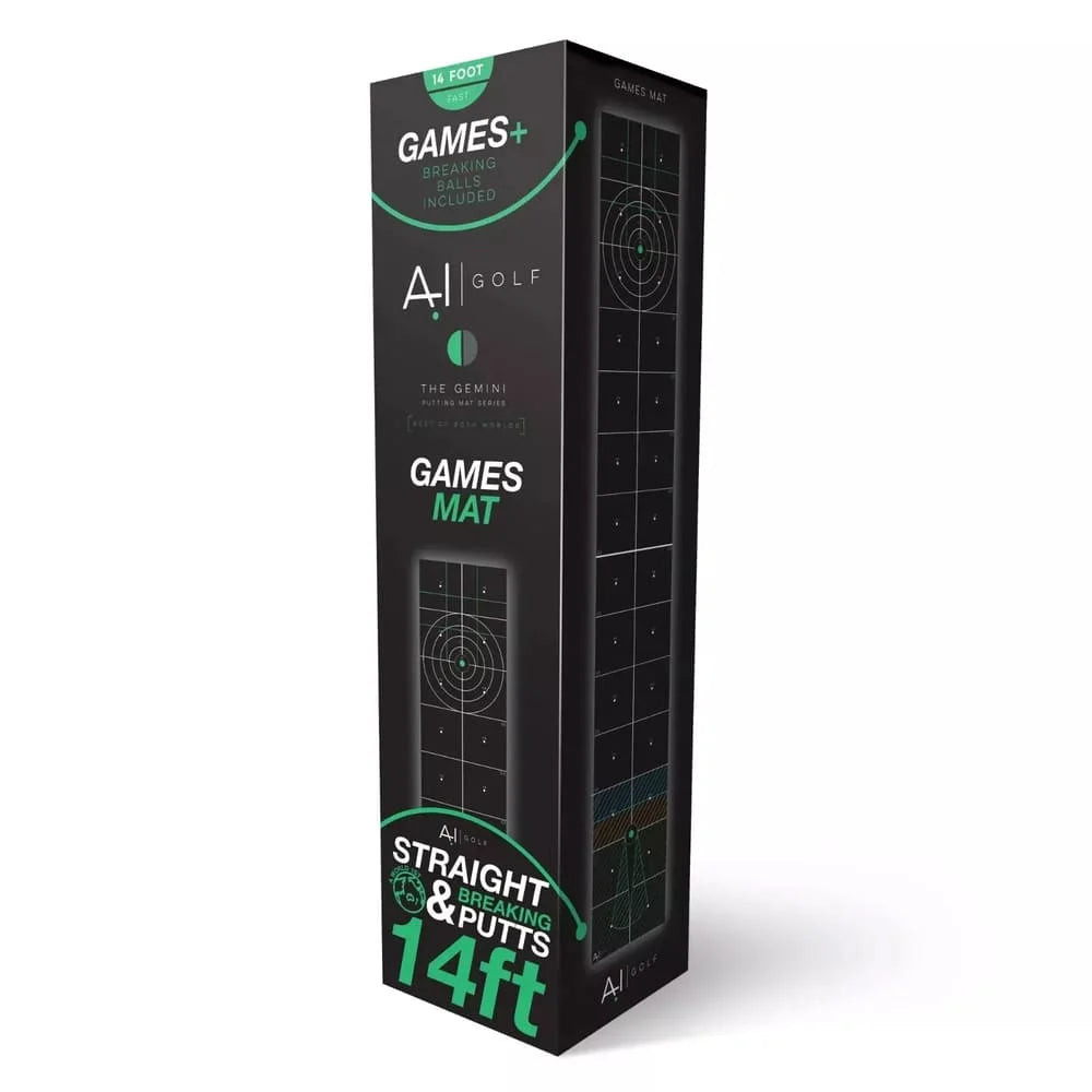 AI Golf Games Putting Mat 14ft