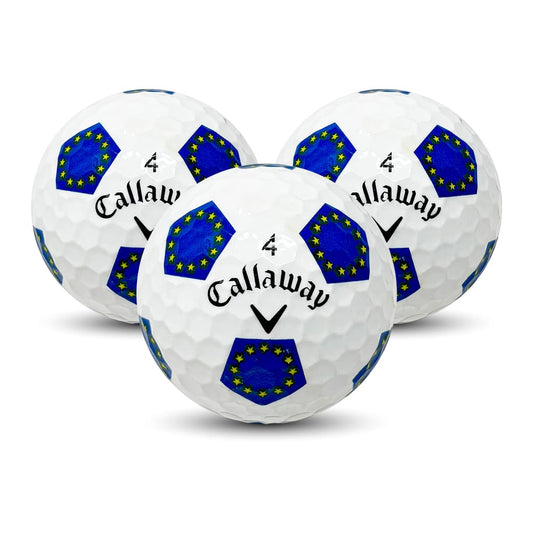 Callaway Chrome Soft European Flag Lake Balls