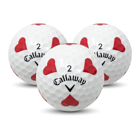 Callaway Chrome Soft Red Heart Lake Balls