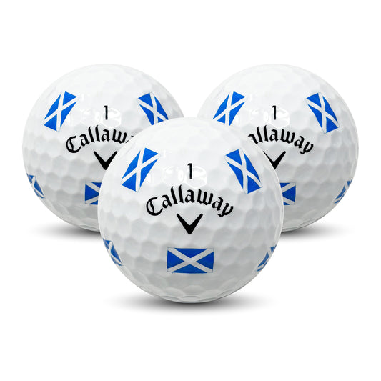 Callaway Chrome Soft Scotland Flag Lake Balls
