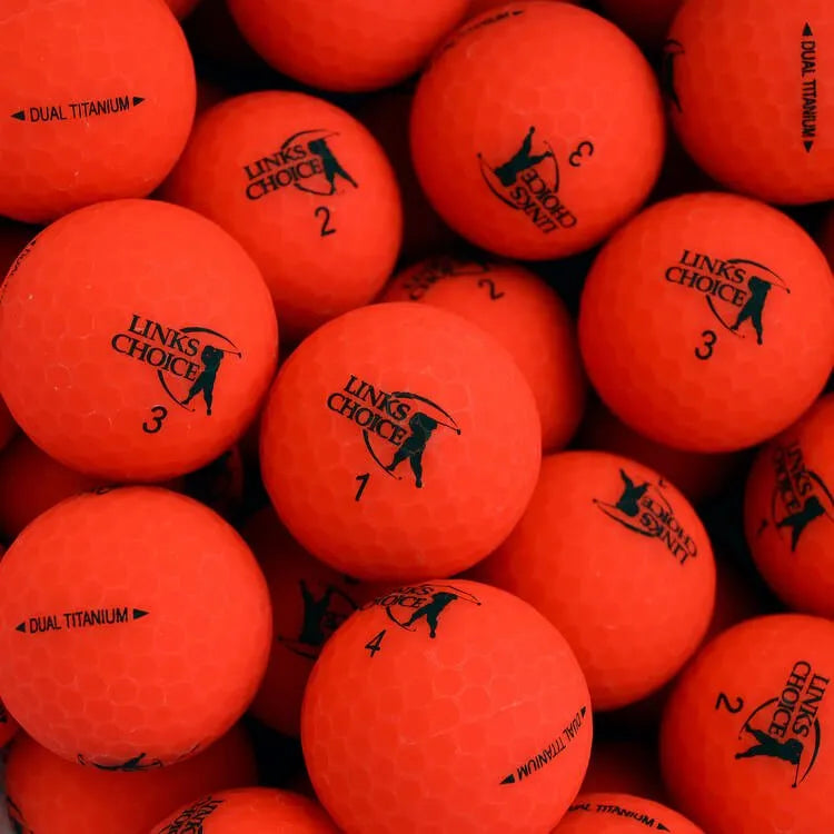 Links Choice Matte Optic Golf Balls
