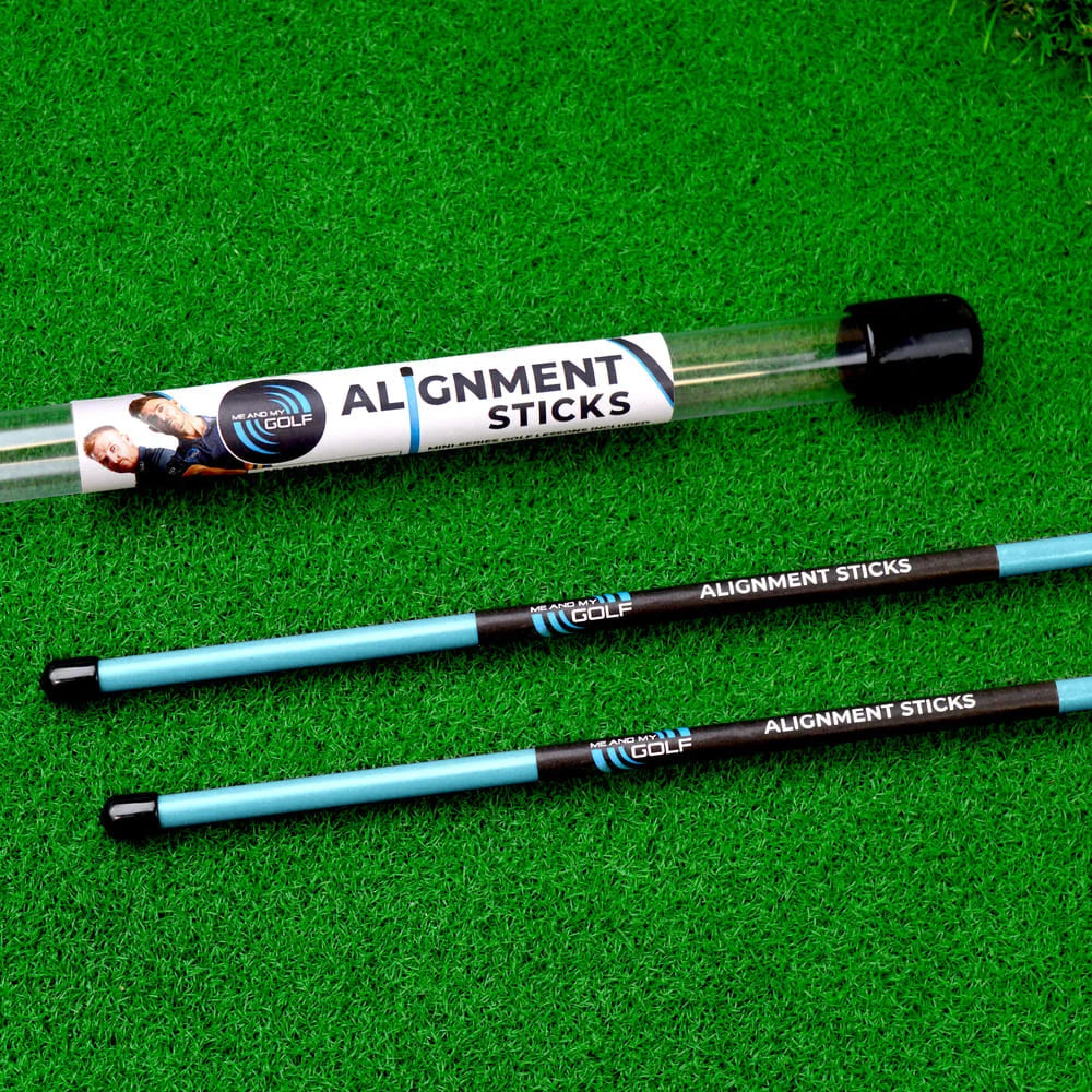 Me and My Golf Alignment Sticks
