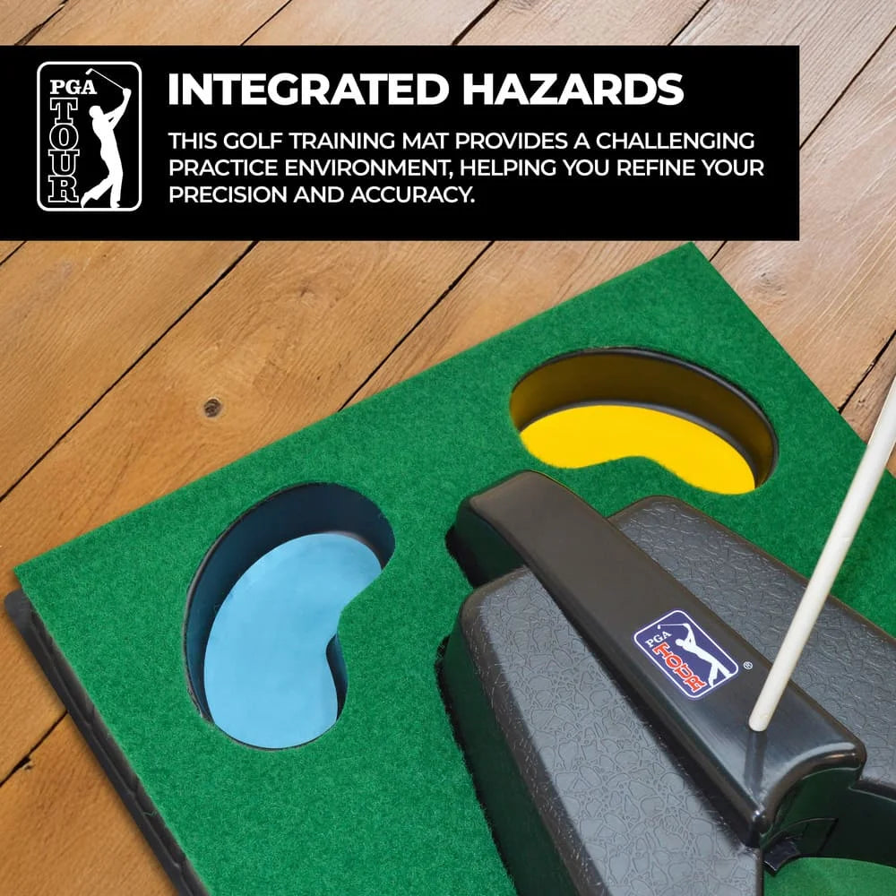 PGA TOUR 6ft (1.8m) Automatic Ball Return Putting Mat