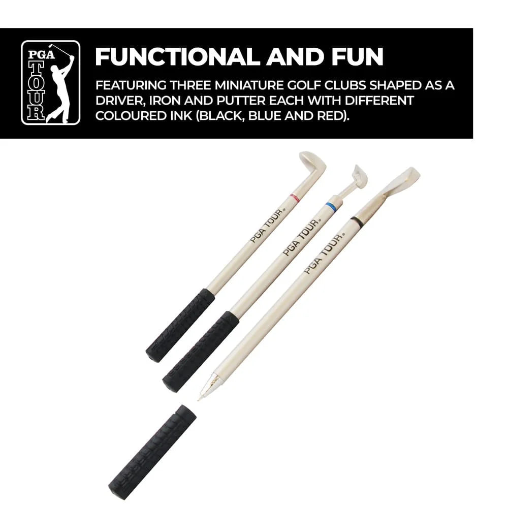 PGA TOUR Gadget Desktop Golf Bag and Golf Pen Set