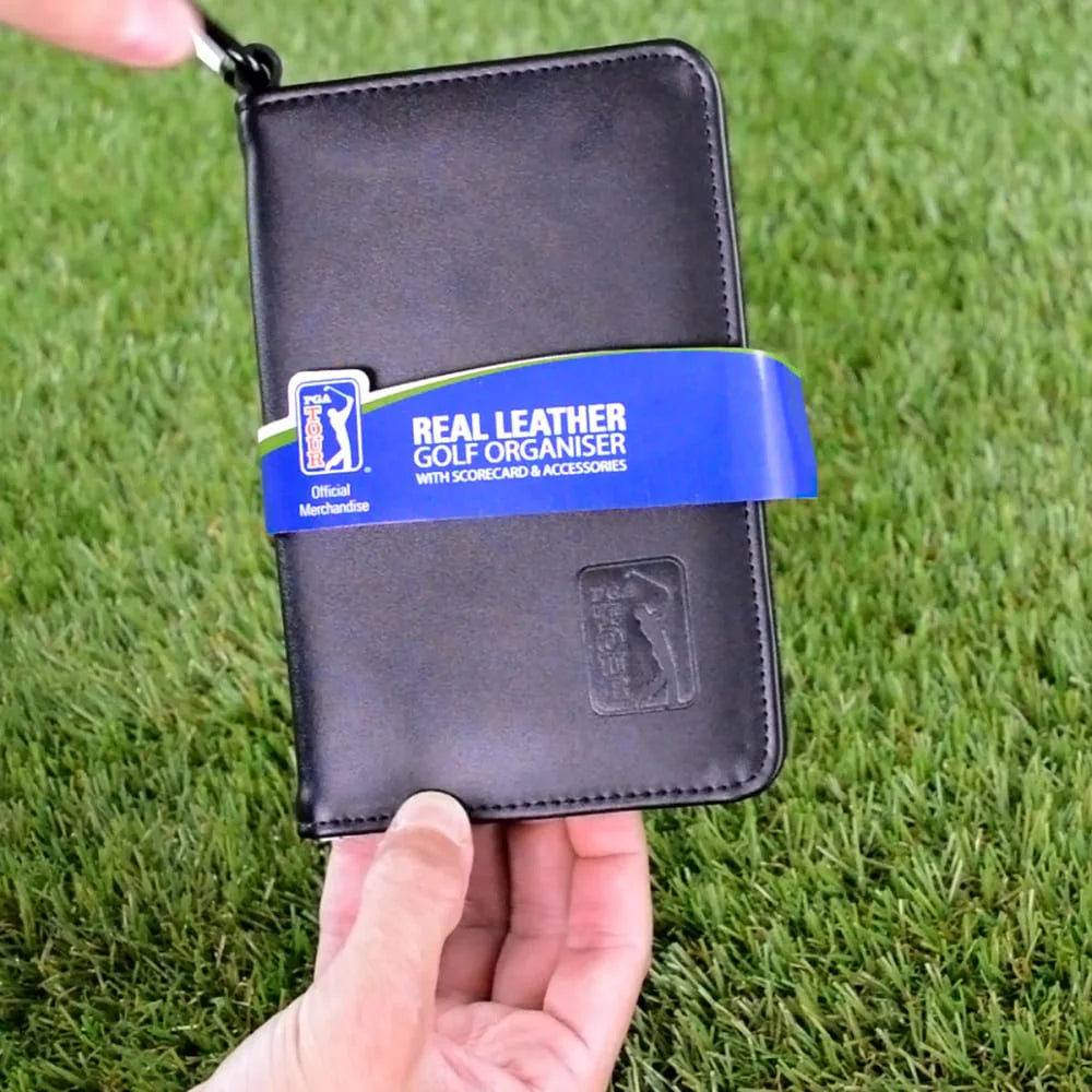 PGA TOUR Real Leather Golf Organiser