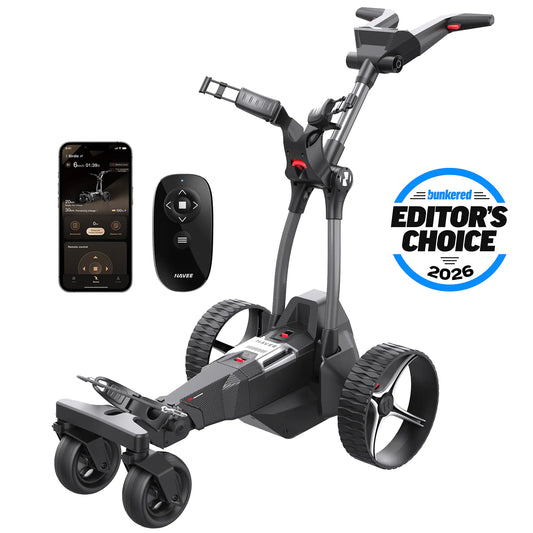 NAVEE Birdie 3X Electric Follow Golf Trolley