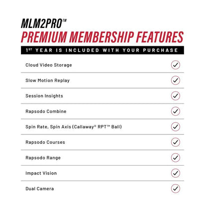Rapsodo MLM2PRO Launch Monitor
