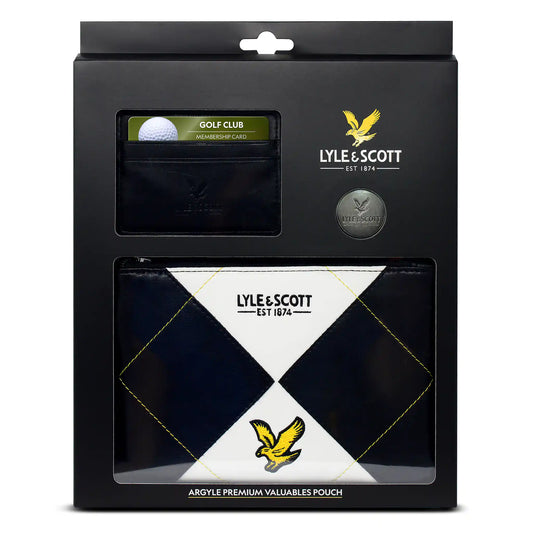Lyle & Scott Argyle Premium Valuables Pouch