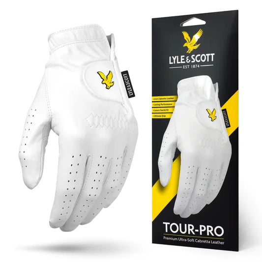 Lyle & Scott Cabretta Leather Golf Glove