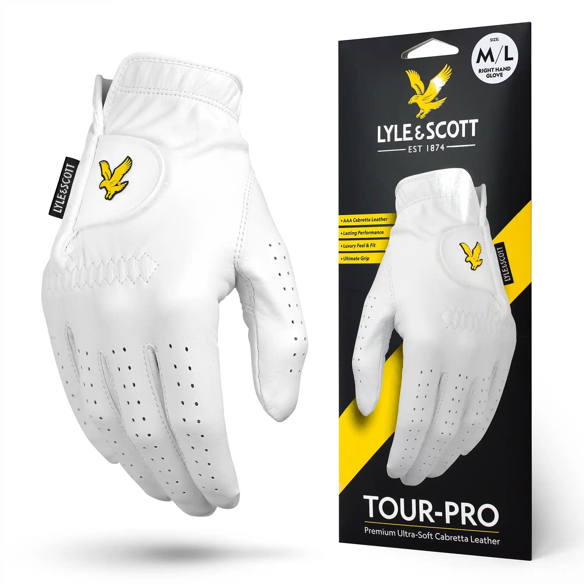 Lyle Scott Cabretta Leather Golf Glove – MailOrderGolf