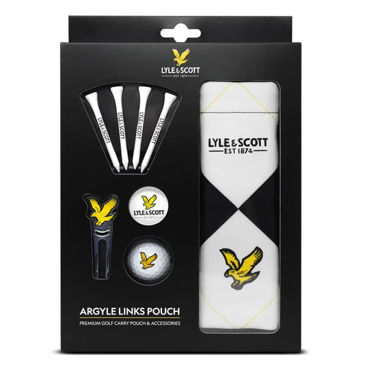 Lyle & Scott Argyle Links Pouch Golf Set