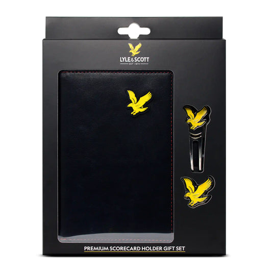 Lyle & Scott Scorecard Holder Gift Set
