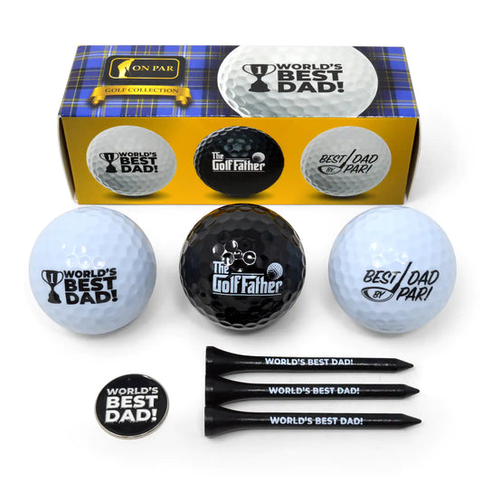 Father's Day Golf Ball Pack - World's Best Dad!