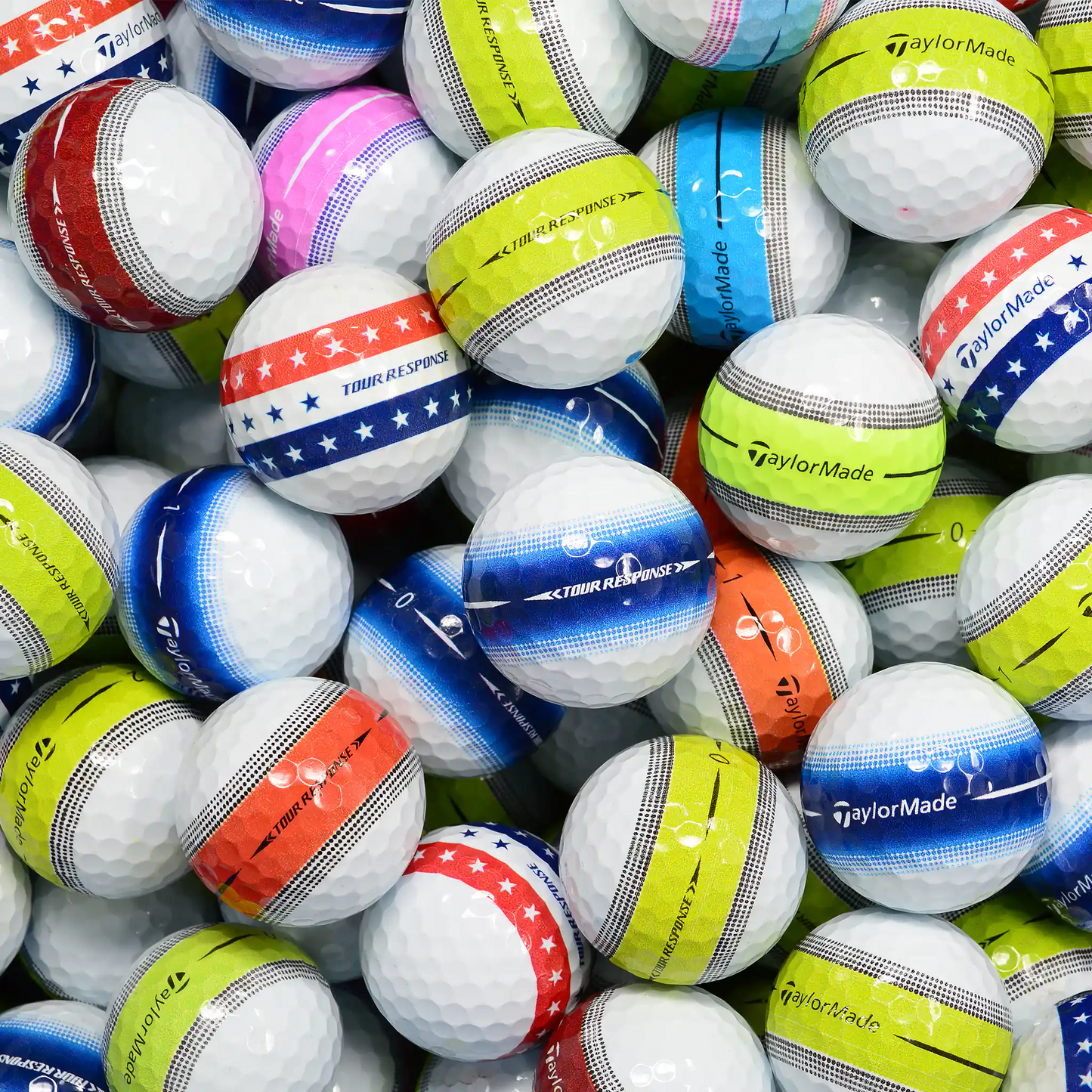 TaylorMade Tour Response Stripe Lake Balls