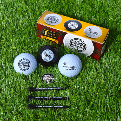 World's Greatest Grandad Golf Ball Pack