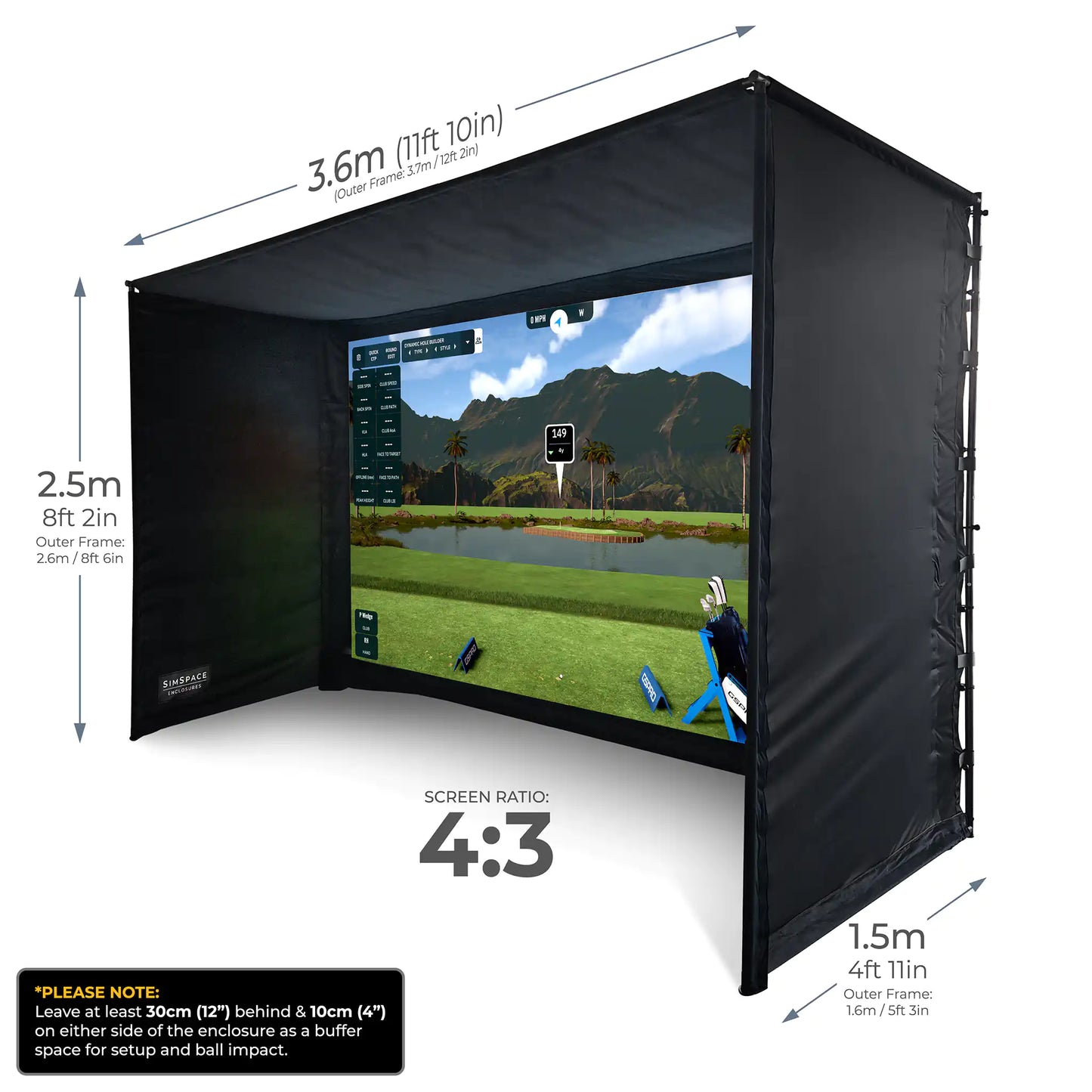 SimSpace Golf Enclosure
