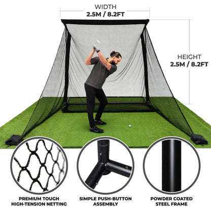 SimSpace Deluxe Practice Net & Impact Screen