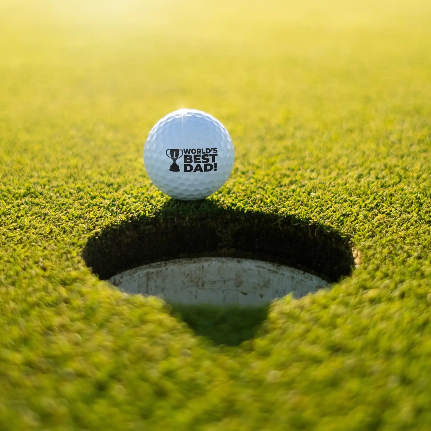 World's Best Dad Golf Ball Pack - World's Best Dad!