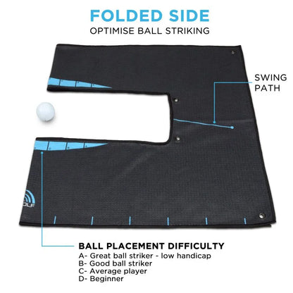 Me and My Golf Ball Striker Towel