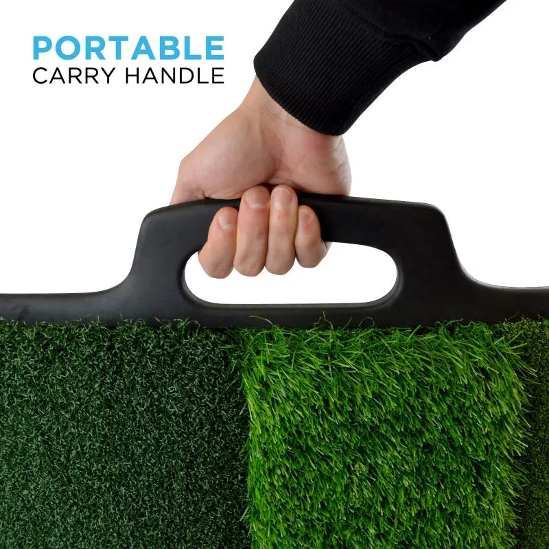 Me and My Golf Tri-Turf Golf Hitting Mat 