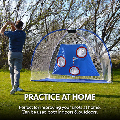 PGA TOUR Pro Size Golf Driving Net with Carry Bag