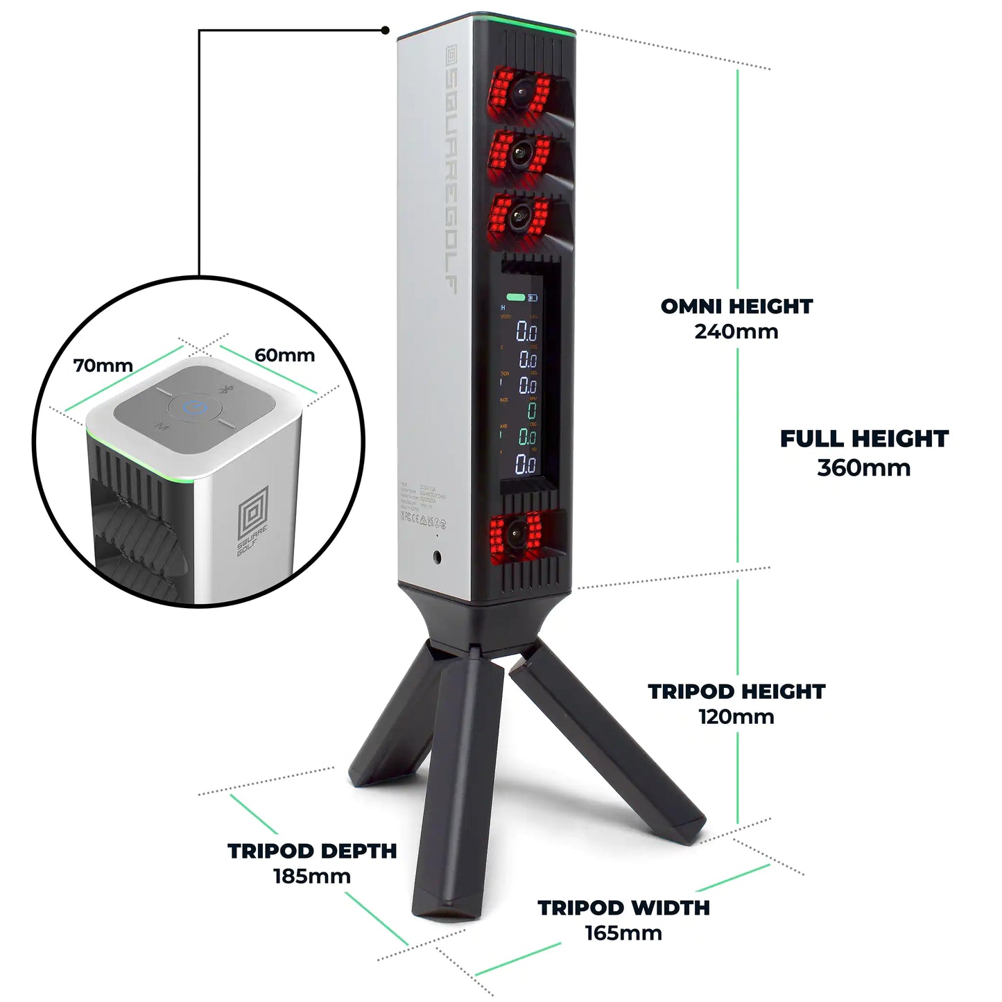 Square Golf Omni Launch Monitor
