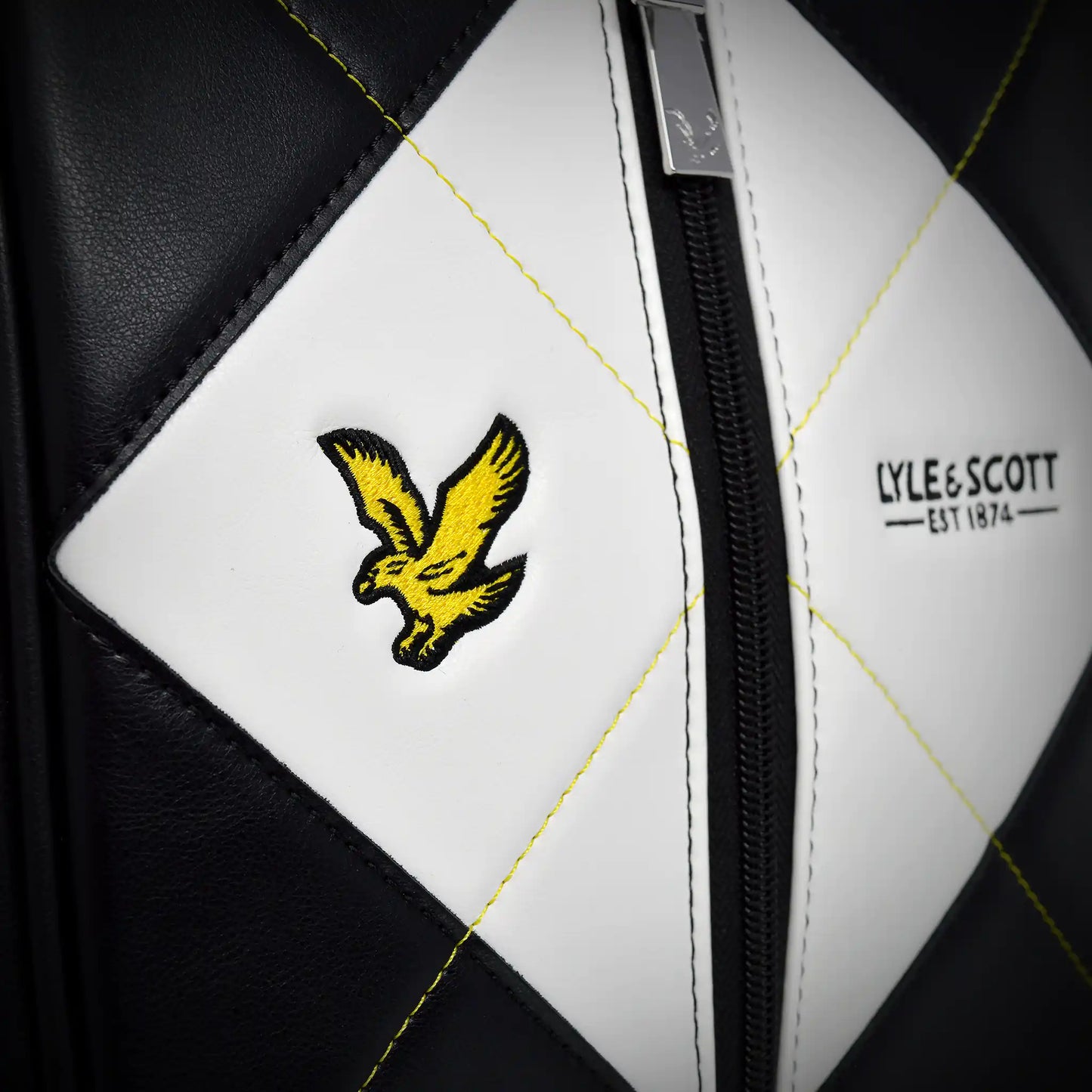 Lyle & Scott Argyle Premium Leather Shoe Bag
