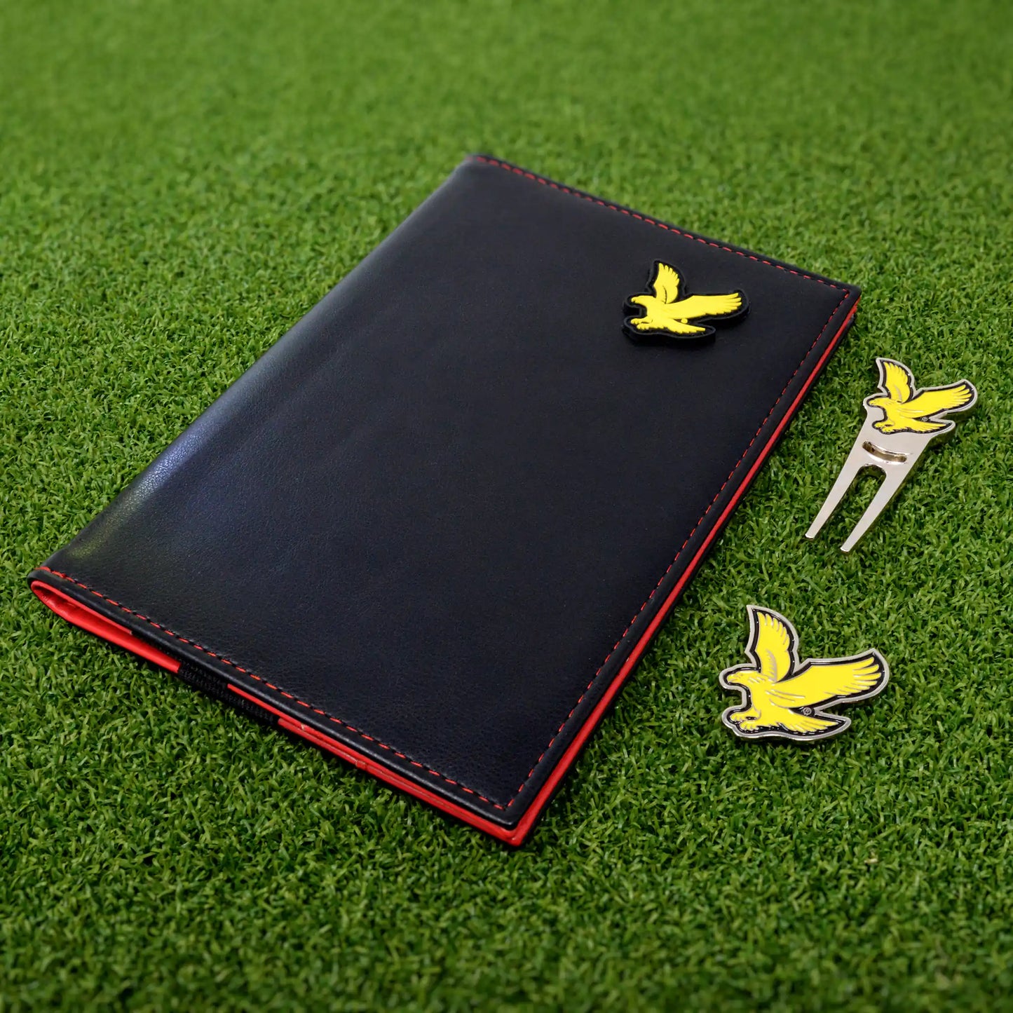 Lyle & Scott Scorecard Holder Gift Set
