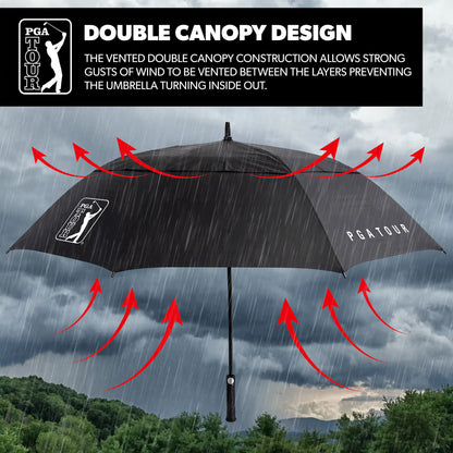 PGA TOUR Golf Umbrella Windproof