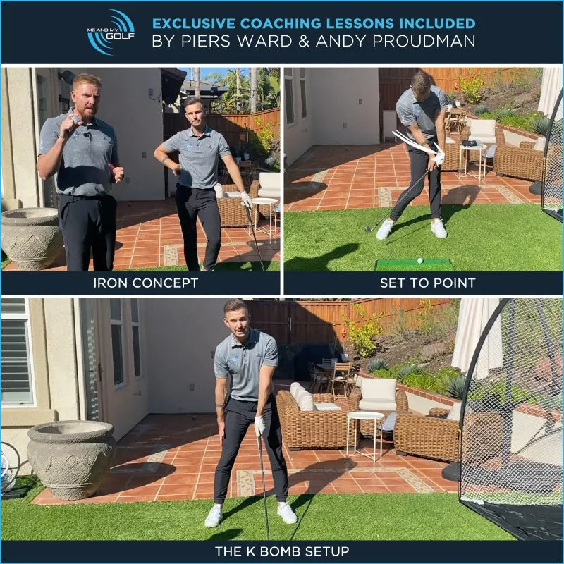 Me and My Golf Dual-Turf Hitting Mat