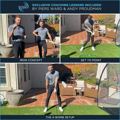 Me and My Golf Dual-Turf Hitting Mat