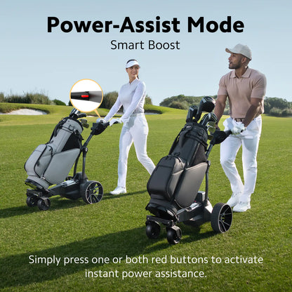NAVEE Birdie 3X Electric Follow Golf Trolley