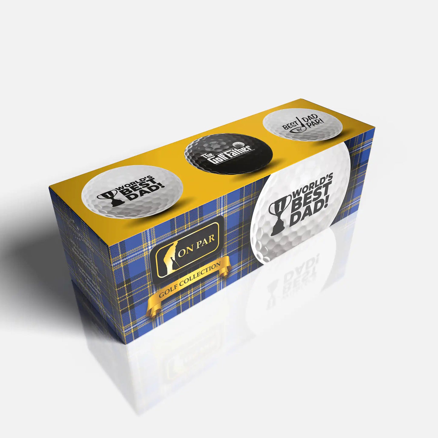 World's Best Dad Golf Ball Pack - World's Best Dad!