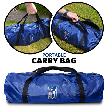 PGA TOUR Pro Size Golf Driving Net with Carry Bag