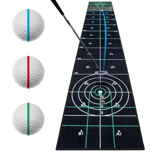 AI Golf Games Putting Mat 14ft