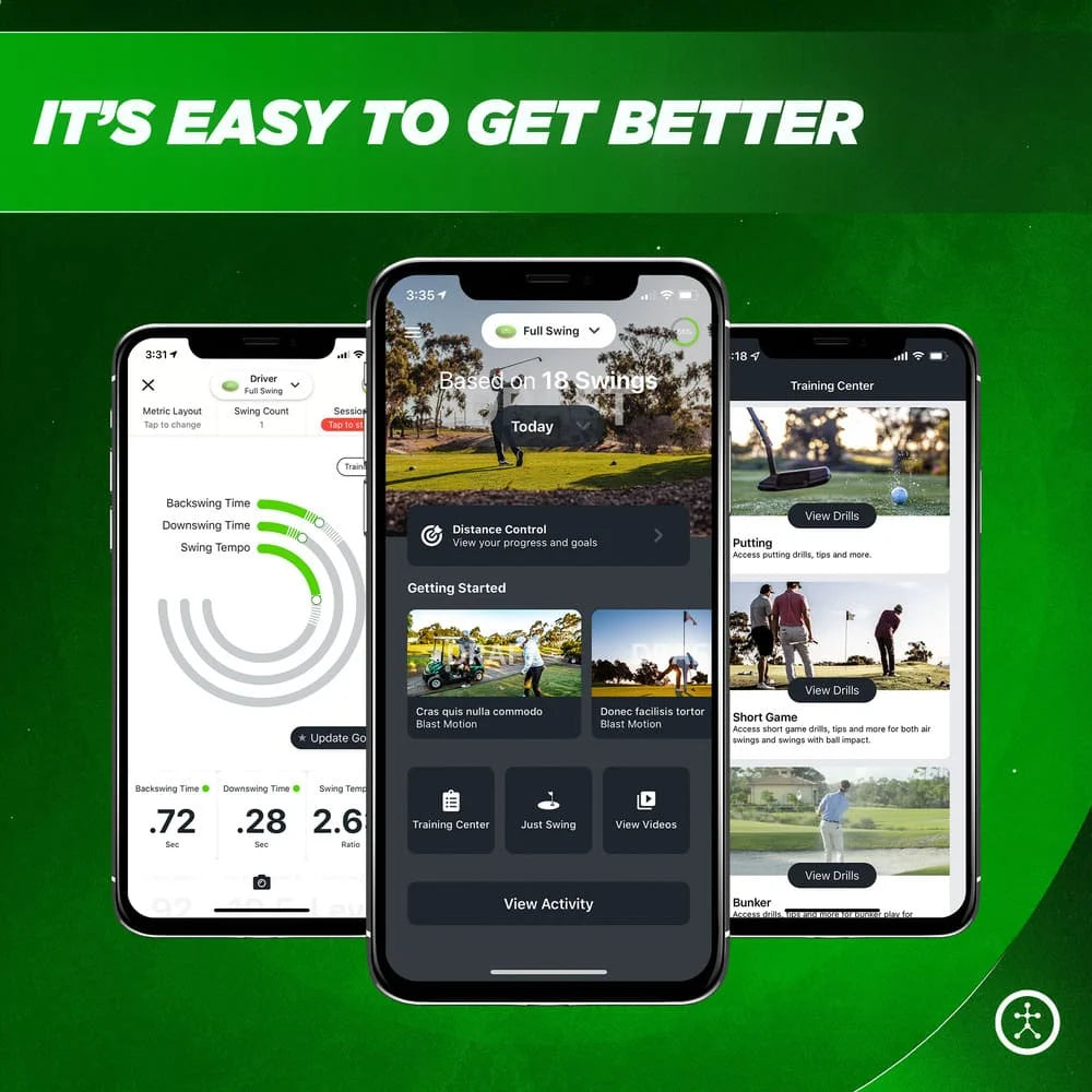 Blast Golf - Complete Swing & Stroke Analyser