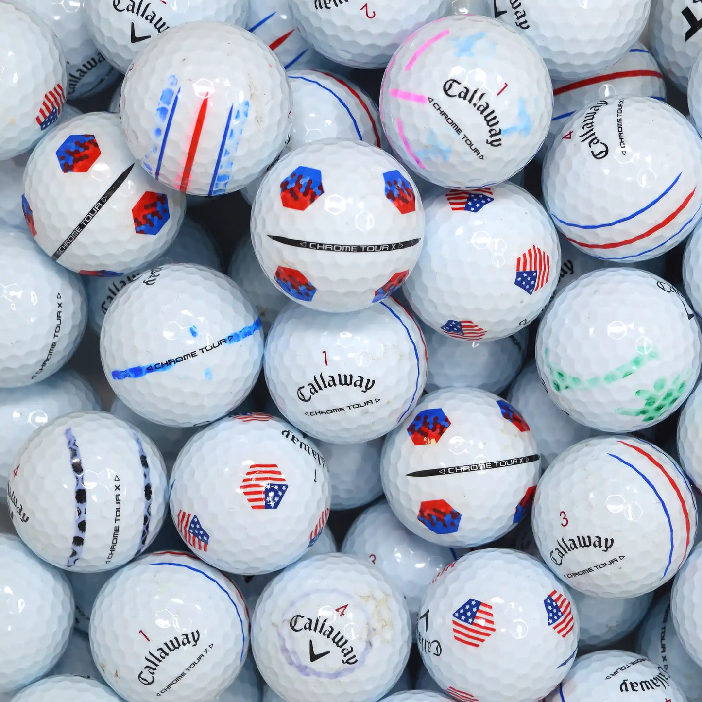 Callaway Chrome Tour & Chrome Tour X Lake Balls