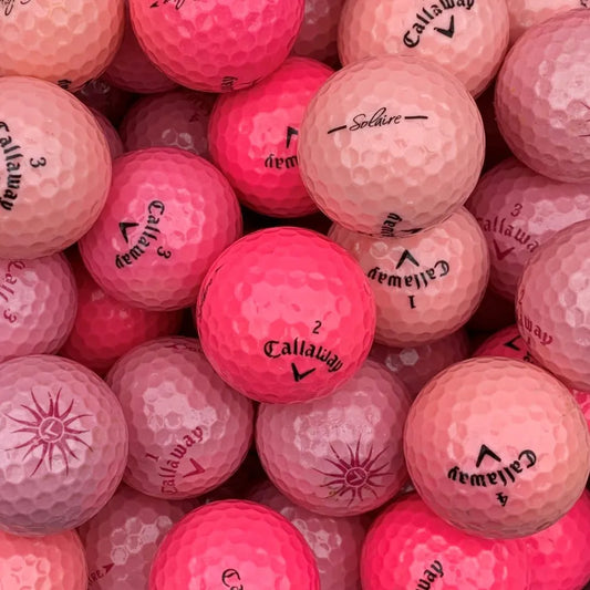 Callaway Solaire Pink Lake Balls