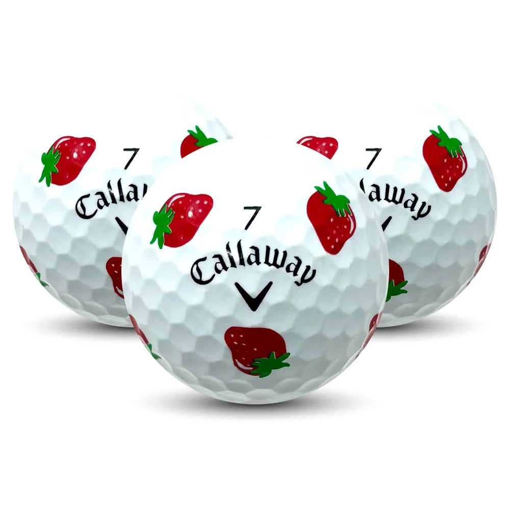 Callaway Chrome Soft Strawberry Lake Balls