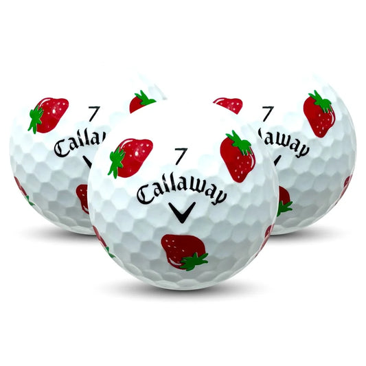 Callaway Chrome Soft Strawberry Lake Balls