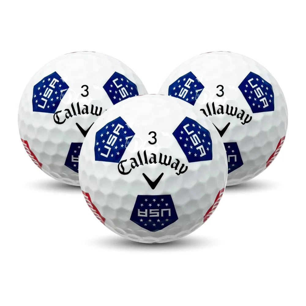 Callaway Chrome Soft USA Lake Balls